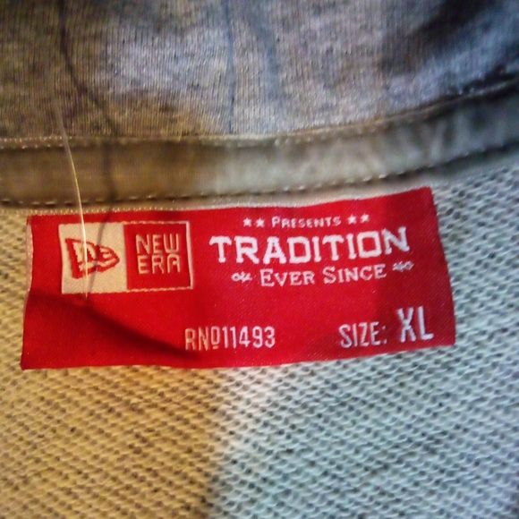 Southern University Jaguars HBCU New Era Distressed Hoodie Jacket Men's XL Gray - Picture 16 of 16